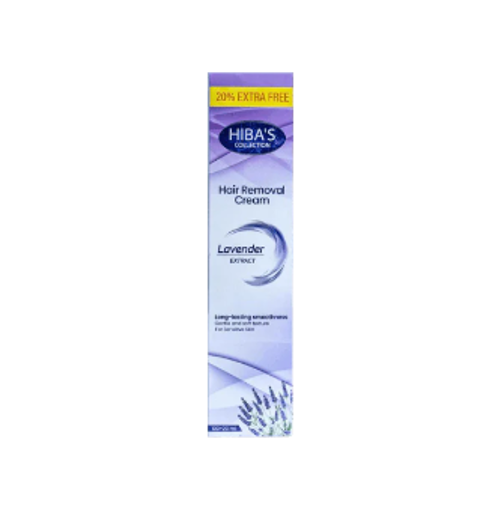 Picture of HIBAS HAIR REMOVAL CREAM LAVENDER 120ML 